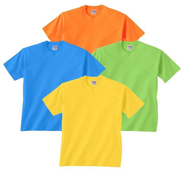 bright colors for shirts