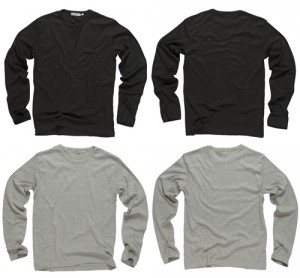 fold long sleeve shirt