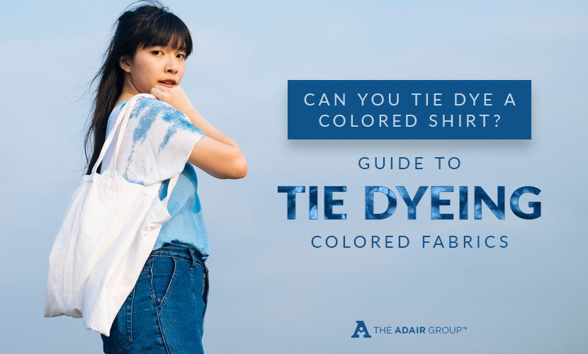 Can You Tie Dye a Colored Shirt: Guide to Tie Dyeing Colored Fabrics