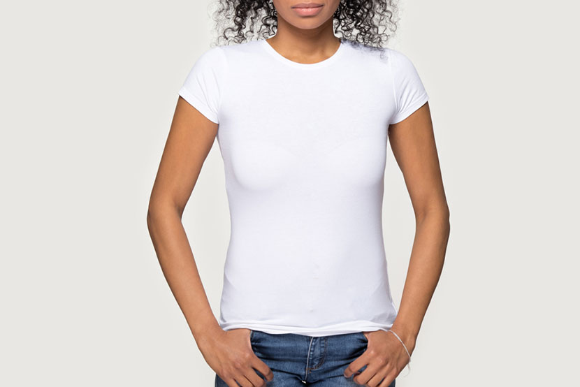 Custom Blank Tshirts Wholesale Plain Women T Shirt for Women