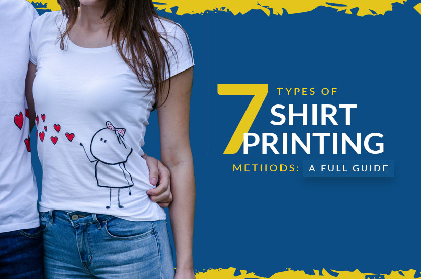 7 Types of Shirt Printing Methods: A Full Guide | The Adair Group