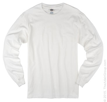 Bulk Long Sleeve T-Shirts | Wholesale T-shirts in White