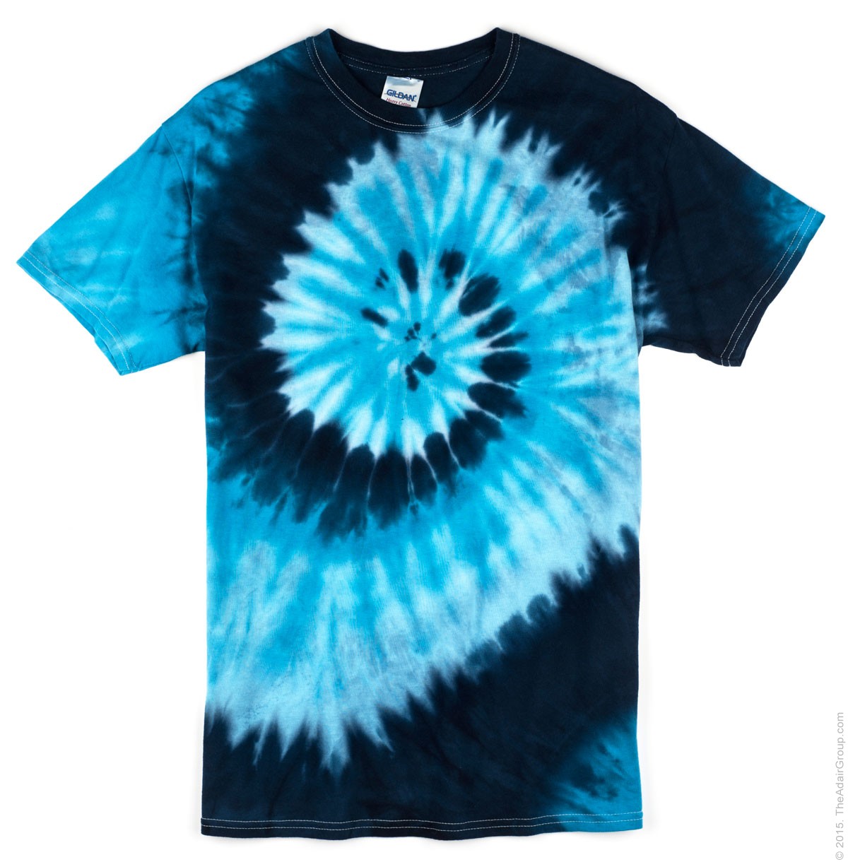 List 92+ Pictures Blue And Black Tie Dye Shirt Latest