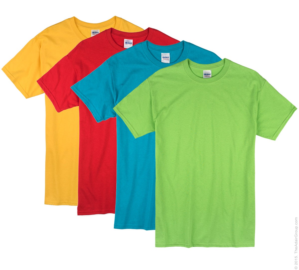 Цветные футболки