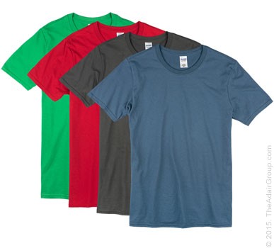 Assorted Color Softstyle Adult T-Shirts | The Adair Group