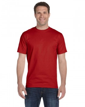Deep Red Hanes Adult T-Shirt