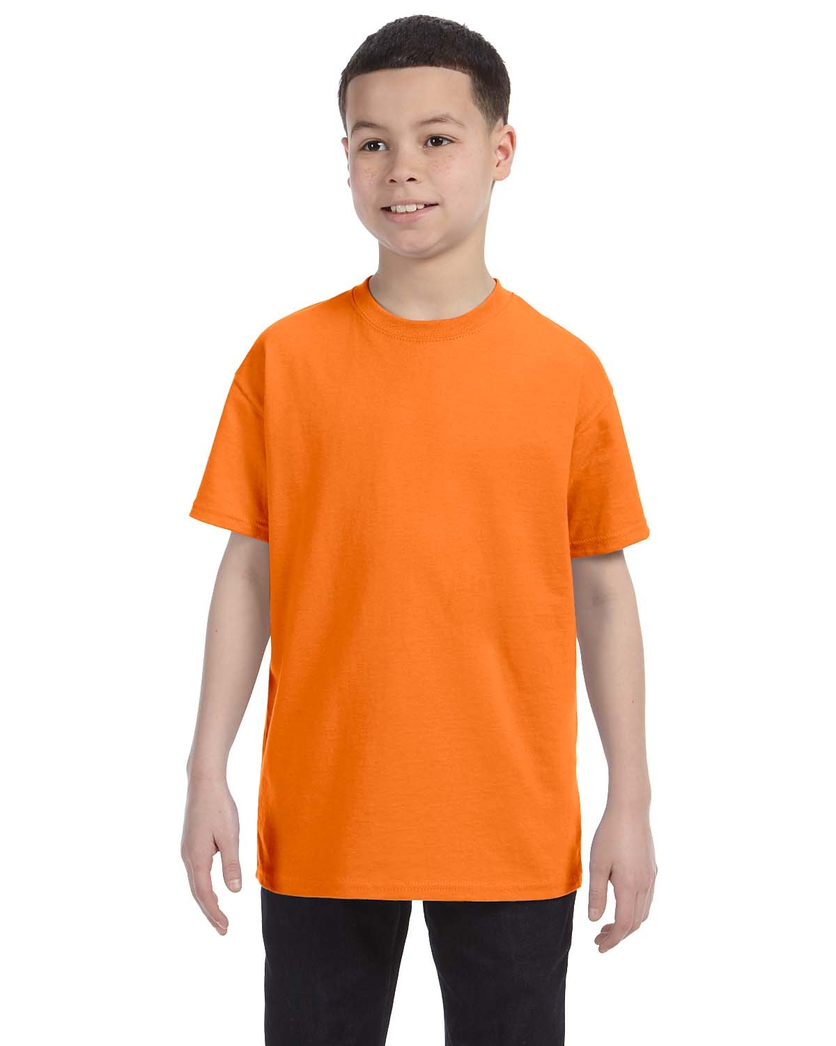 orange t shirt youth