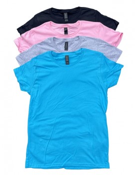 Assorted Colors|Ladies Fitted T-Shirt