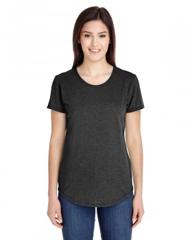 Hthr Dark Grey|Ladies Triblend T-Shirt