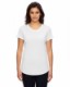 White|Ladies Triblend T-Shirt