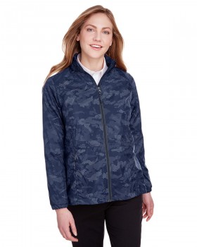 Ladies' Rotate Reflective Jacket Classc Nvy/ Crbn