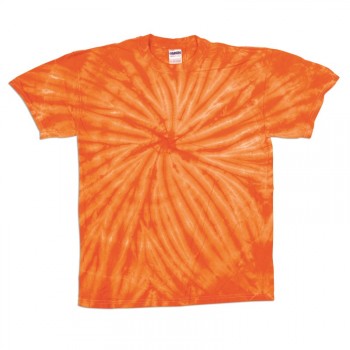 Spider Orange| Tie Dye Shirts