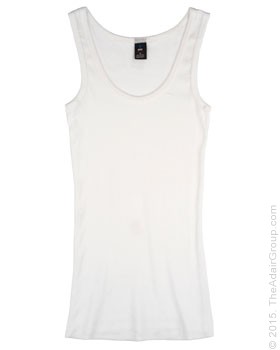 White Rib Tank Top for Women | The Adair Group