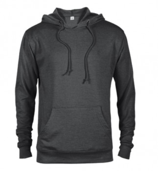 Charcoal Heather|Lightweight Hoodie