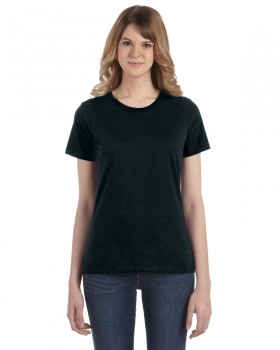 Black|Ladies Softstyle T-Shirt