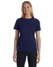 Navy|Ladies Fitted T-Shirt