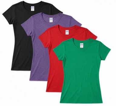 Assorted Colors|Ladies Fitted T-Shirt