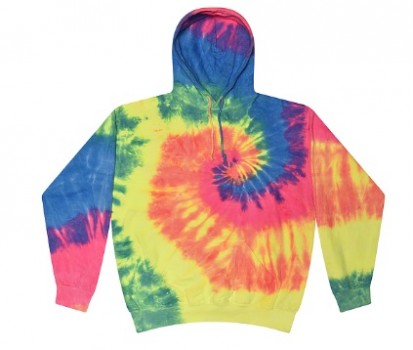 Neon Rainbow | Tie Dye Hoodie