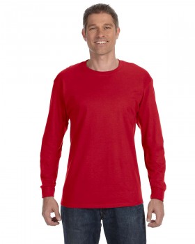 Red Adult Long Sleeve T